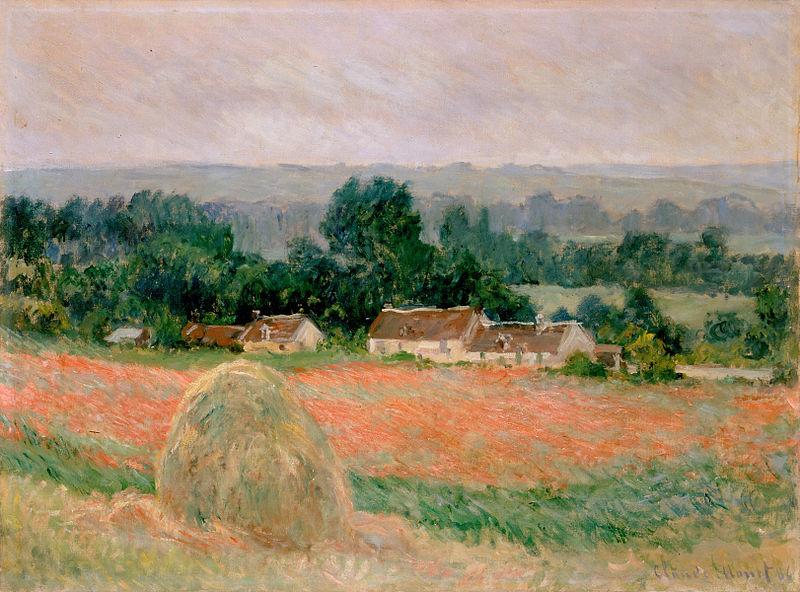 Claude Monet Haystack at Giverny Germany oil painting art